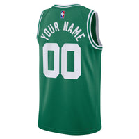 Boston Celtics Basketball Jersey, Kelly Green Swingman Sportswear Jersey Shirt, Sleeveless Athletic Tank Jersey, Casual Gift for Men