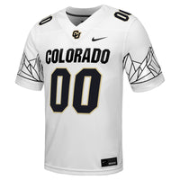 Colorado Buffaloes Football Jersey, White Sportswear Jersey Shirt, Lightweight Breathable Athletic Jersey, Casual Gift for Men, Style 202143839