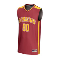 USC Trojans Basketball Jersey, Cardinal Fashion Sportswear Jersey Shirt, Sleeveless Athletic Tank Jersey, Casual Gift for Men, Style 202219732