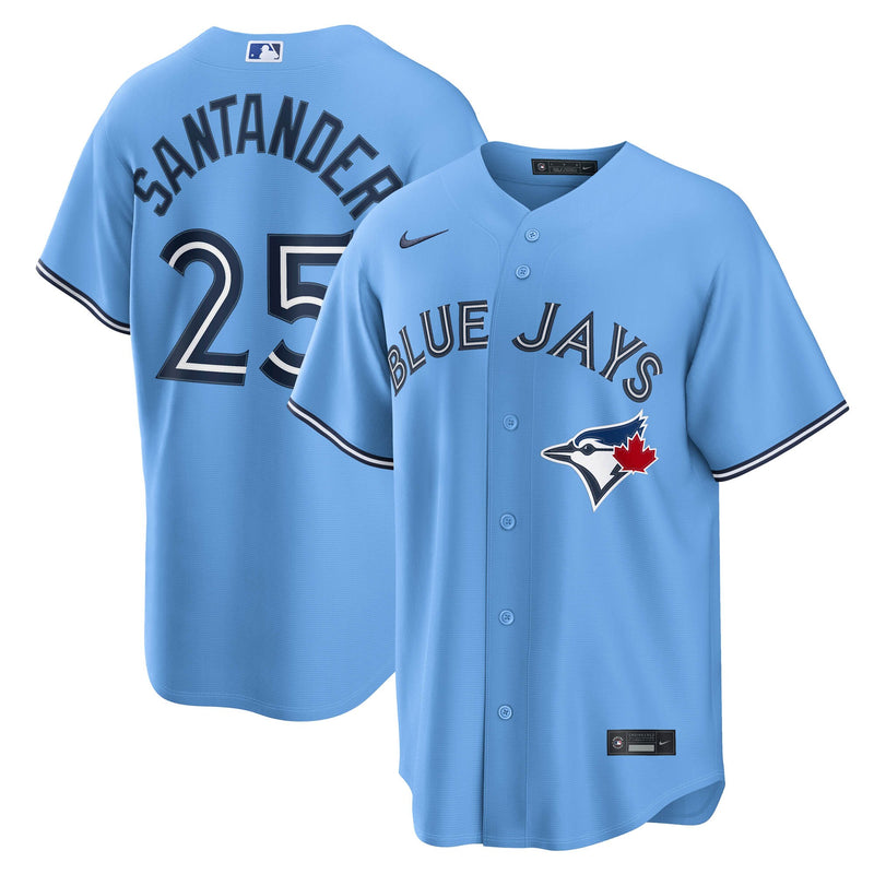 Anthony Santander Toronto Blue Jays Baseball Jersey, Light Sportswear Jersey Shirt, Lightweight Breathable Athletic Jersey, Casual Gift for Men