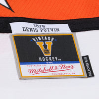 Denis Potvin White 1976 NHL All-Star Game Power Play Hockey Jersey, Sportswear Jersey Shirt, Long Sleeve Hockey Jersey, Casual Gift for Men
