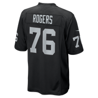 Caleb Rogers Las Vegas Raiders Football Jersey, Black Game Sportswear Jersey Shirt, Lightweight Breathable Athletic Jersey, Casual Gift for Men