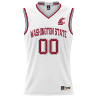 Washington State Cougars Basketball Jersey, White Sportswear Jersey Shirt, Sleeveless Athletic Tank Jersey, Casual Gift for Men