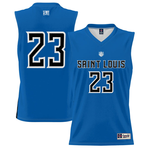 #23 Saint Louis Billikens Lightweight Basketball Jersey - Blue