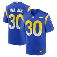 Josh Wallace Los Angeles Rams Football Jersey, Royal Game Sportswear Jersey Shirt, Lightweight Breathable Athletic Jersey, Casual Gift for Men