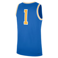 UCLA Bruins Basketball Jersey, Blue Replica Sportswear Jersey Shirt, Sleeveless Athletic Tank Jersey, Casual Gift for Men