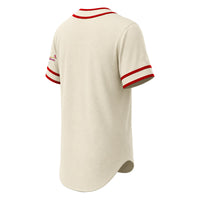 St. Louis Cardinals Baseball Jersey, Natural Throwback Sportswear Jersey Shirt, Lightweight Breathable Athletic Jersey, Casual Gift for Men