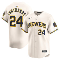 William Contreras Milwaukee Brewers Baseball Jersey, Sportswear Jersey Shirt, Lightweight Athletic Jersey, Casual Gift for Men, Style 201177402
