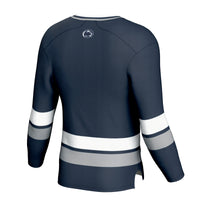 Penn State Nittany Lions Hockey Jersey, Navy Sportswear Jersey Shirt, Long Sleeve Hockey Sweater Jersey, Casual Gift for Men, Style 202016089