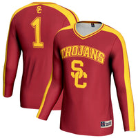 USC Trojans Volleyball Jersey, Cardinal Fashion Lightweight Sportswear Jersey Shirt, Lightweight Breathable Athletic Jersey, Casual Gift for Men