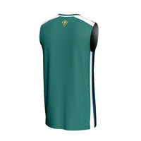 UNC Wilmington Seahawks Basketball Jersey, Teal Sportswear Jersey Shirt, Sleeveless Athletic Tank Jersey, Casual Gift for Men