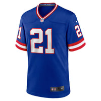 Tiki Barber New York Giants Football Jersey, Sportswear Jersey Shirt, Lightweight Breathable Athletic Jersey, Casual Gift for Men, Style 4969915