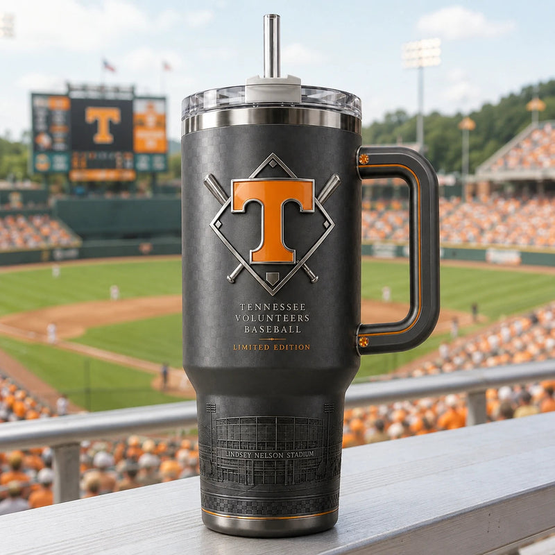 TENN Diamond Emblem - Graphite Field, Orange Anchor