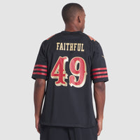 The Faithful San Francisco 49ers Football Jersey, Sportswear Jersey Shirt, Lightweight Athletic Jersey, Casual Gift for Men, Style 202660593