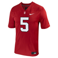 Stanford Cardinal Player Football Jersey, Game Sportswear Jersey Shirt, Lightweight Breathable Athletic Jersey, Casual Gift for Men