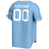 North Carolina Tar Heels Baseball Jersey, Sportswear Jersey Shirt, Lightweight Breathable Athletic Jersey, Casual Gift for Men, Style 201214288