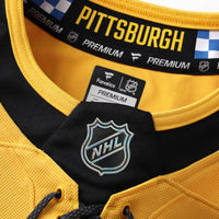 Pittsburgh Penguins Hockey Jersey, Gold Premium Sportswear Jersey Shirt, Long Sleeve Hockey Sweater Jersey, Casual Gift for Men, Style 203133898