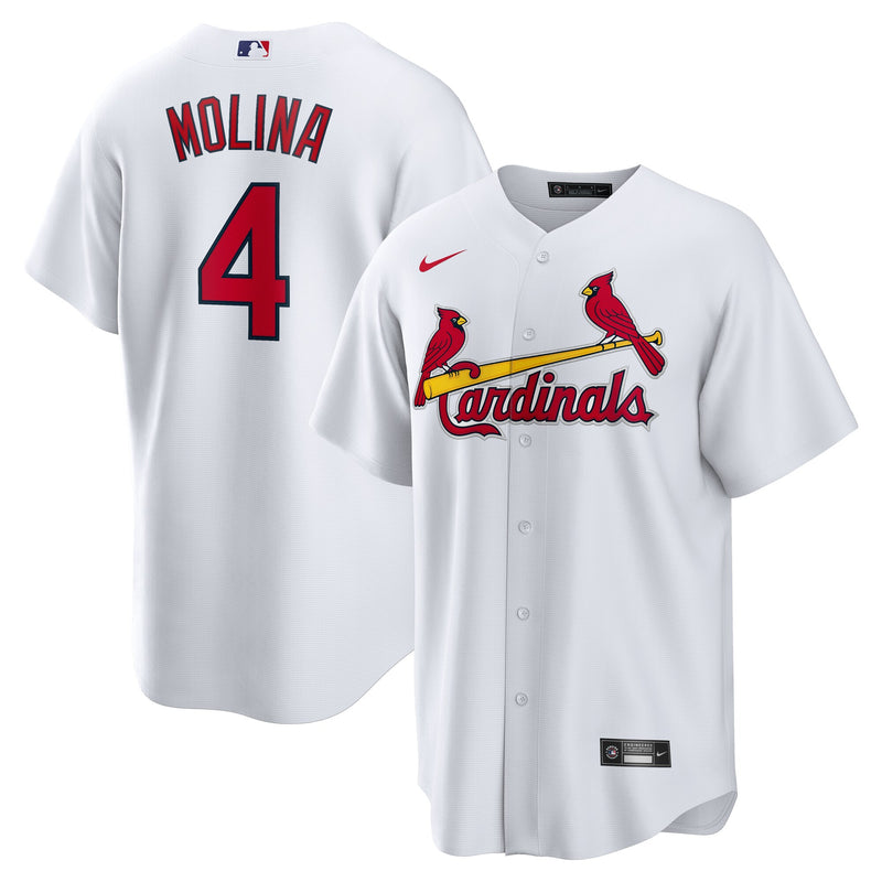 Yadier Molina St. Louis Cardinals Baseball Jersey, White Sportswear Jersey Shirt, Lightweight Breathable Athletic Jersey, Casual Gift for Men