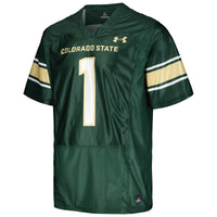 Colorado State Rams Football Jersey, Green Sportswear Jersey Shirt, Lightweight Breathable Athletic Jersey, Casual Gift for Men, Style 201179639