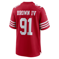 Earnest Brown IV San Francisco 49ers Football Jersey, Sportswear Jersey Shirt, Lightweight Breathable Athletic Jersey, Casual Gift for Men