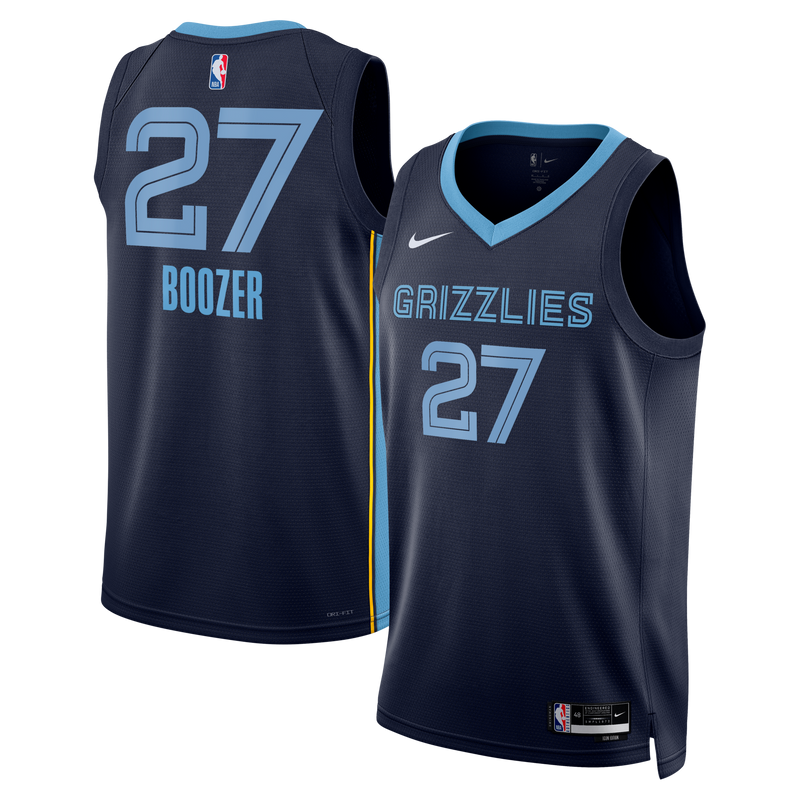 Cameron Boozer Memphis Grizzlies Basketball Jersey, Black Swingman Sportswear Jersey Shirt, Sleeveless Athletic Tank Jersey, Casual Gift for Men