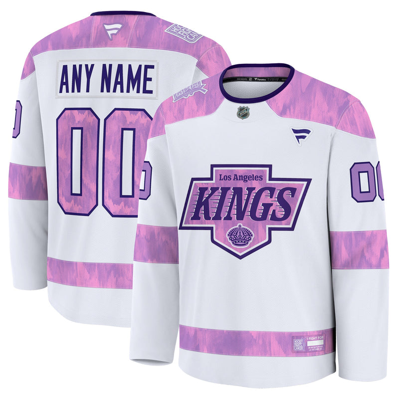 Los Angeles Kings Hockey Jersey, White Sportswear Jersey Shirt, Long Sleeve Hockey Sweater Jersey, Casual Gift for Men, Style 202532983