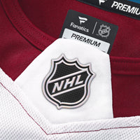 Nathan MacKinnon Colorado Avalanche Hockey Jersey, White Premium Sportswear Jersey Shirt, Long Sleeve Hockey Sweater Jersey, Casual Gift for Men