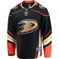 Anaheim Ducks Hockey Jersey, Black Breakaway Home Sportswear Jersey Shirt, Long Sleeve Hockey Sweater Jersey, Casual Gift for Men