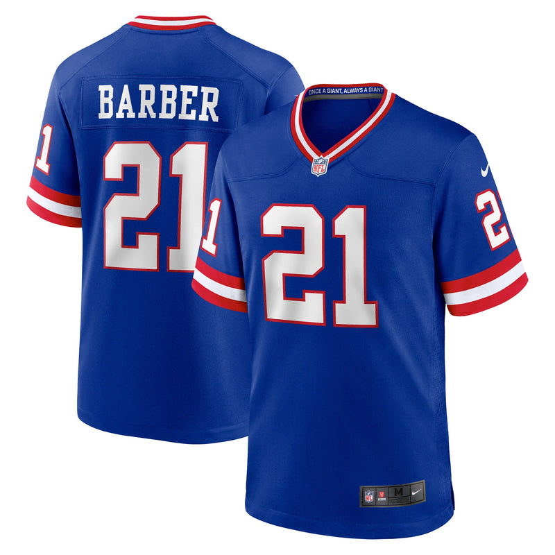 Tiki Barber New York Giants Football Jersey, Sportswear Jersey Shirt, Lightweight Breathable Athletic Jersey, Casual Gift for Men, Style 4969915