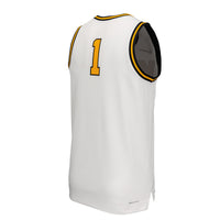 Missouri Tigers Basketball Jersey, White Replica Retro Sportswear Jersey Shirt, Sleeveless Athletic Tank Jersey, Casual Gift for Men