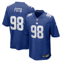 Leki Fotu New York Giants Football Jersey, Royal Game Sportswear Jersey Shirt, Lightweight Breathable Athletic Jersey, Casual Gift for Men