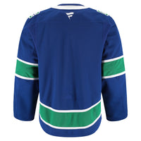 Vancouver Canucks Hockey Jersey, Blue Authentic Sportswear Jersey Shirt, Long Sleeve Hockey Sweater Jersey, Casual Gift for Men, Style 201897987