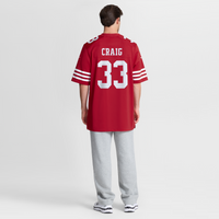 Roger Craig San Francisco 49ers Football Jersey, Scarlet Sportswear Jersey Shirt, Lightweight Breathable Athletic Jersey, Casual Gift for Men