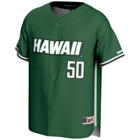 Hawaii Rainbow Warriors Lightweight Baseball Jersey, Sportswear Jersey Shirt, Lightweight Athletic Jersey, Casual Gift for Men, Style 200137230