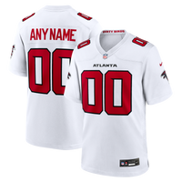 Atlanta Falcons Football Jersey, White Game Sportswear Jersey Shirt, Lightweight Breathable Athletic Jersey, Casual Gift for Men