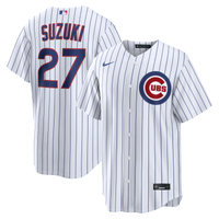 Seiya Suzuki Chicago Cubs Baseball Jersey, White Replica Sportswear Jersey Shirt, Lightweight Breathable Athletic Jersey, Casual Gift for Men