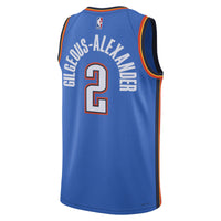 Oklahoma City Thunder Basketball Jersey, Replica Swingman Sportswear Jersey Shirt, Sleeveless Athletic Tank Jersey, Casual Gift for Men
