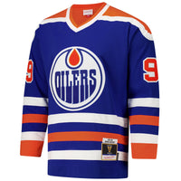 Wayne Gretzky Edmonton Oilers Hockey Jersey, Royal Sportswear Jersey Shirt, Long Sleeve Hockey Sweater Jersey, Casual Gift for Men