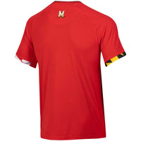 Maryland Terrapins Softball V-Neck Softball Jersey, Red Sportswear Jersey Shirt, Lightweight Breathable Athletic Jersey, Casual Gift for Men