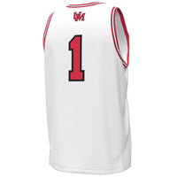Maryland Terrapins Basketball Jersey, White Replica Throwback Sportswear Jersey Shirt, Sleeveless Athletic Tank Jersey, Casual Gift for Men