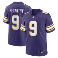 J.J. McCarthy Minnesota Vikings Football Jersey, Sportswear Jersey Shirt, Lightweight Athletic Jersey, Casual Gift for Men, Style 201616626