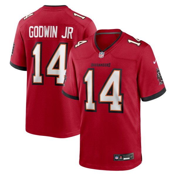 Tampa Bay Buccaneers Chris Godwin Jr. Red Game Player Jersey