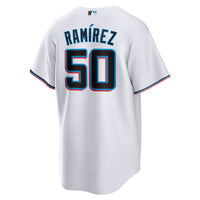 Agustín Ramírez Miami Marlins Baseball Jersey, White Sportswear Jersey Shirt, Lightweight Breathable Athletic Jersey, Casual Gift for Men