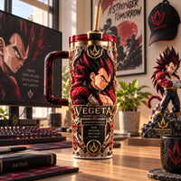 Pride, Discipline, No Limits - A Vegeta Tumbler Statement
