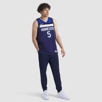 Replica Icon Minnesota Timberwolves Basketball Jersey, Swingman Sportswear Jersey Shirt, Sleeveless Athletic Tank Jersey, Casual Gift for Men