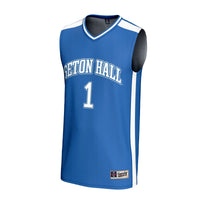 Seton Hall Pirates Basketball Jersey, Blue Fashion Lightweight Sportswear Jersey Shirt, Sleeveless Athletic Tank Jersey, Casual Gift for Men