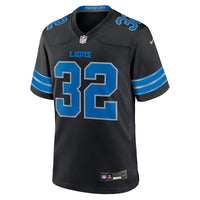 Brian Branch Detroit Lions Football Jersey, Black Game Sportswear Jersey Shirt, Lightweight Breathable Athletic Jersey, Casual Gift for Men