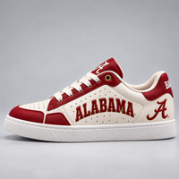 ALA Crimson Script - Collegiate Low Top Sneakers