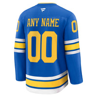 St. Louis Blues Hockey Jersey, Blue Premium Sportswear Jersey Shirt, Long Sleeve Hockey Sweater Jersey, Casual Gift for Men, Style 203133900
