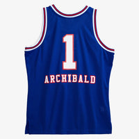 Royal Blue Basketball Jersey, Authentic Swingman Sportswear Jersey Shirt, Sleeveless Athletic Tank Jersey, Casual Gift for Men